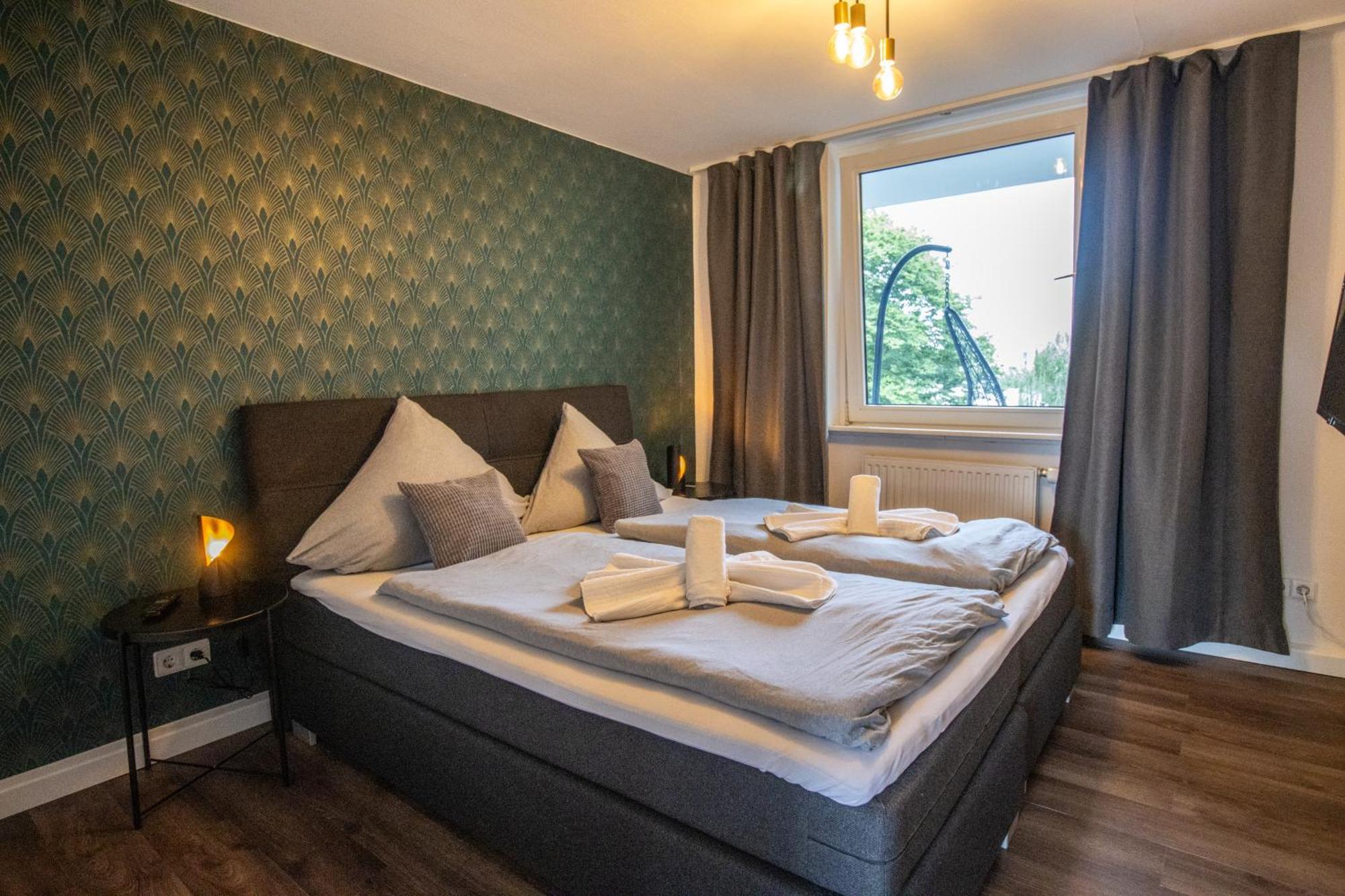 Messewohnung Fuer 5 Gaeste Mit Balkon Und Lift Hannover Esterno foto